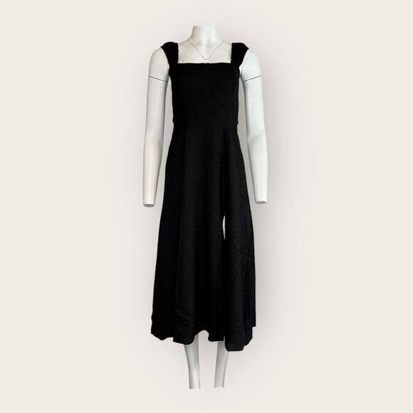 NWT | ASTR The Label | Lace-Up Back Midi Dress | Black | Size XS - Picture 2 of 14